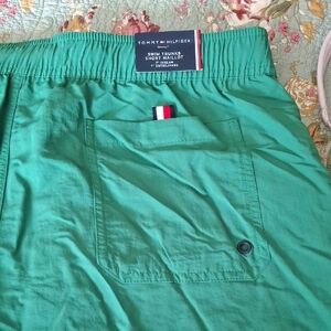Tommy Hilfiger Green Swim Trunks for Men